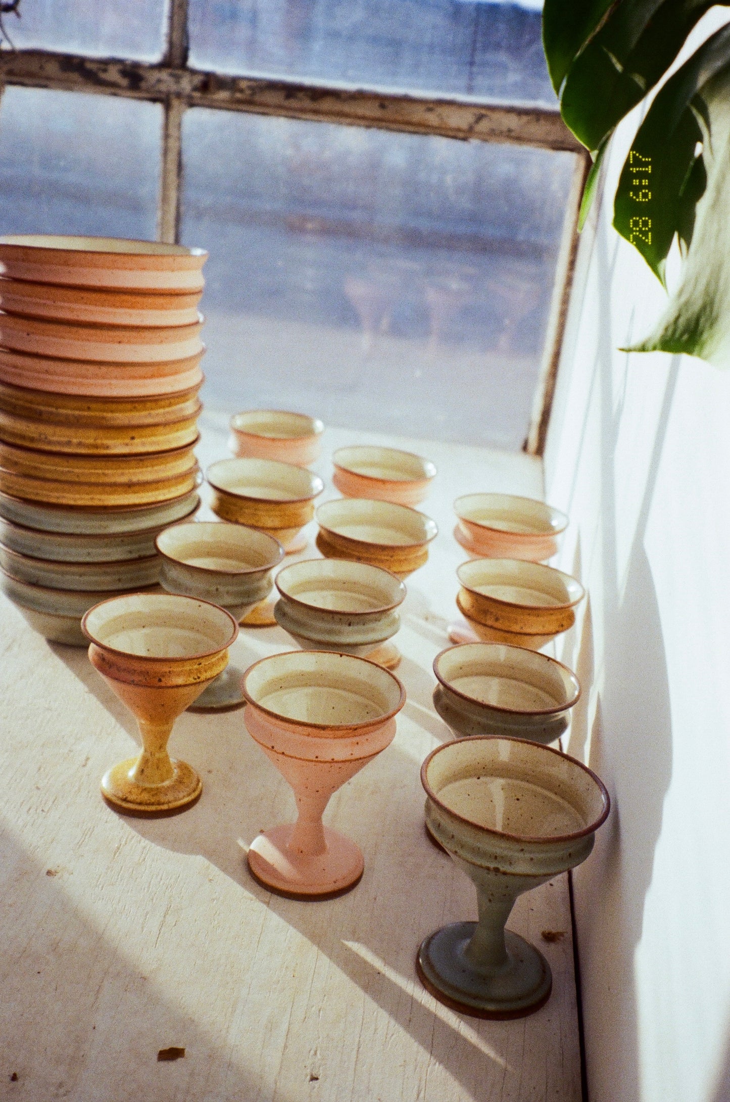 sunset set: chalice / pink
