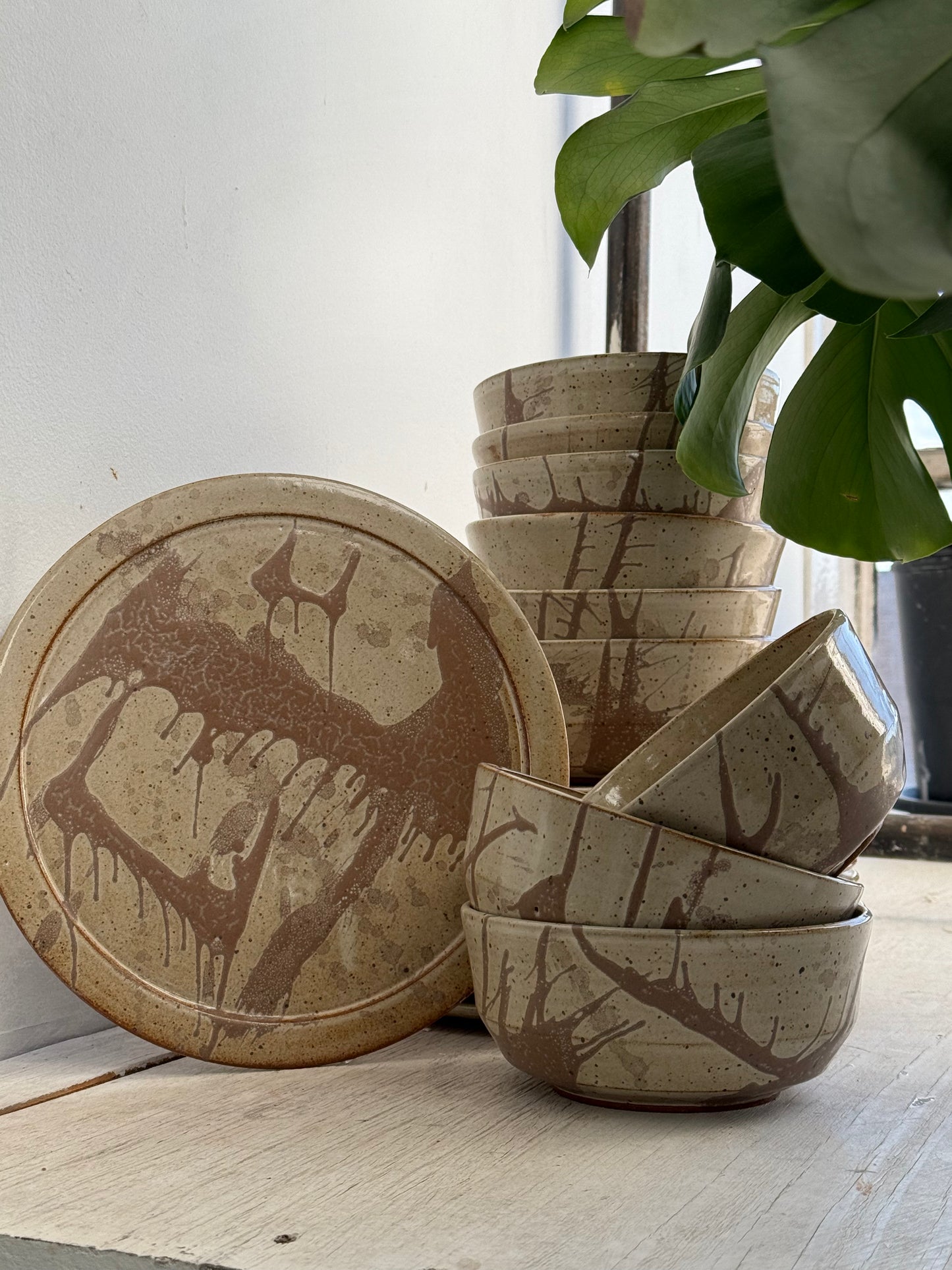 splatter set: plates