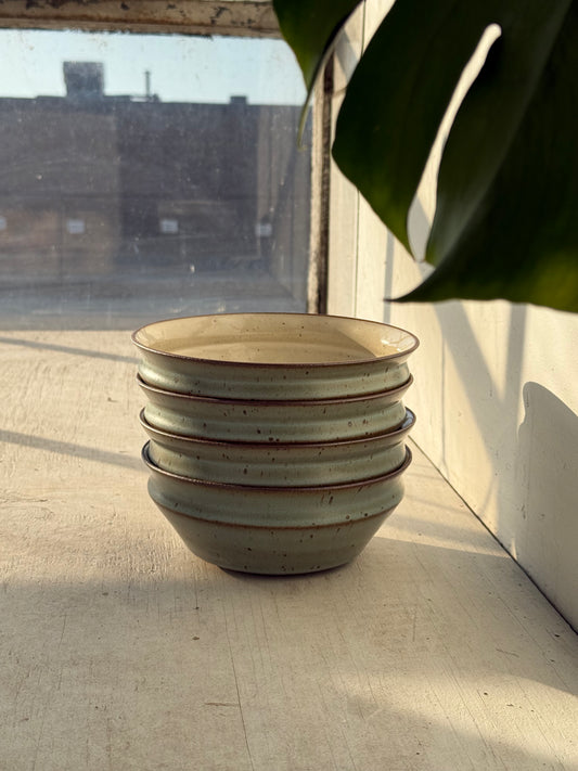 sunset set: bowls / teal